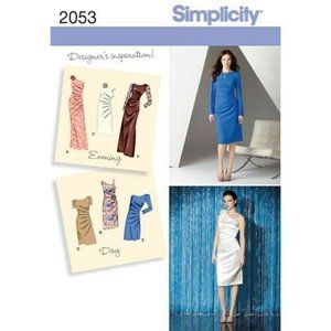 Simplicity Pattern 6 8 10 12 14 Dress